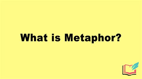 subject matter art definition the role of metaphor in literary devices