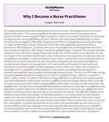 Why Do You Want to Become an LPN Essay: A Journey into Healthcare